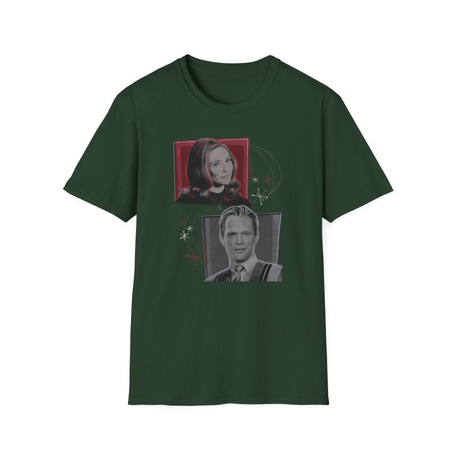 Marvel Wandavision Retro Unisex Softstyle T-Shirt