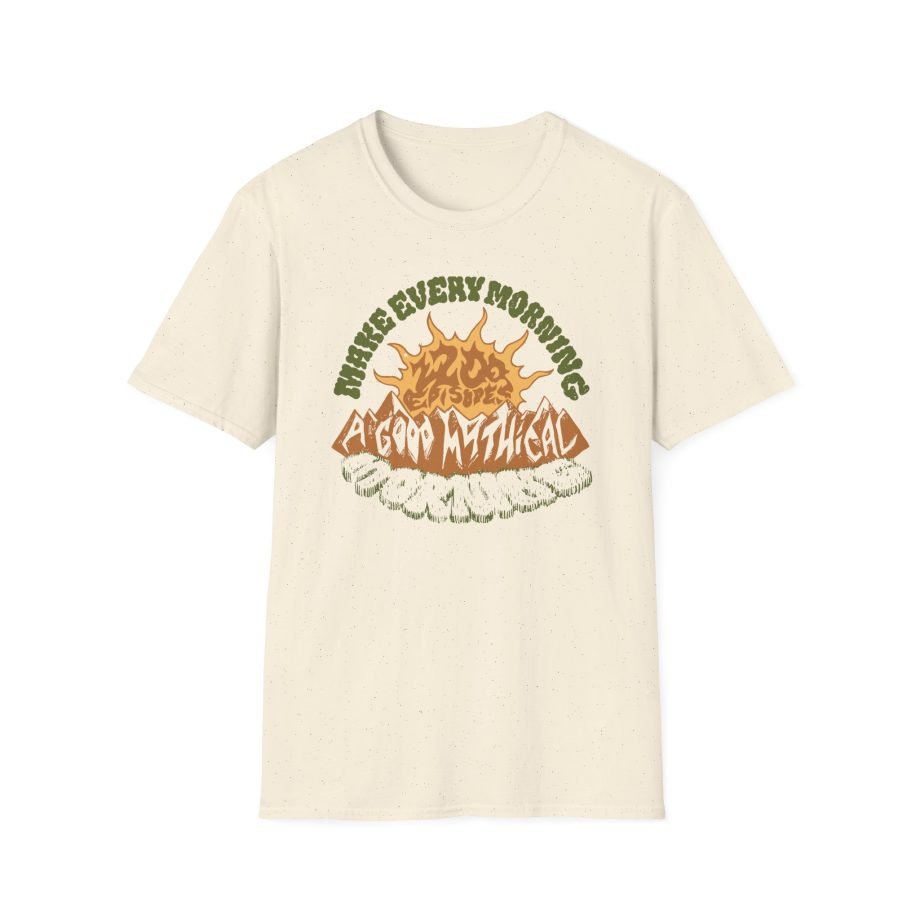Make Every Morning a Good Mythical Morning unisex softstyle t-shirt