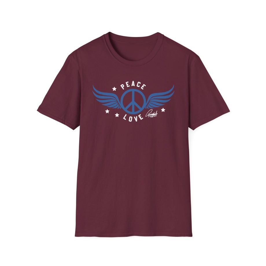 Ringo Starr Peace Love Unisex Softstyle T-Shirt