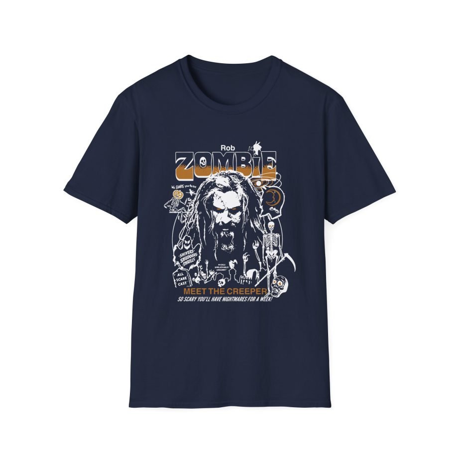 Rob Zombie Meet the Creeper Unisex Softstyle T-Shirt