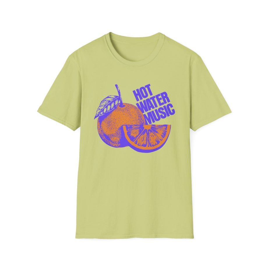 Hot Water Music Florida Orange Unisex Softstyle T-Shirt