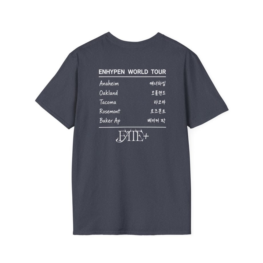 Enhypen World Tour unisex softstyle t-shirt