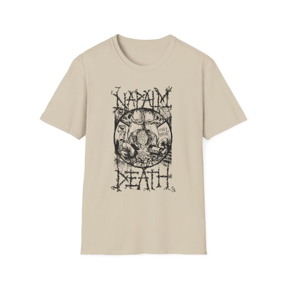 Napalm Death Poverty Unisex Softstyle T-Shirt