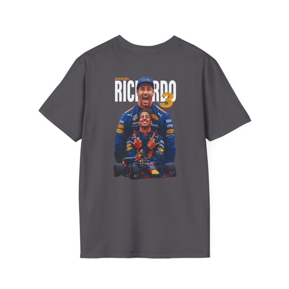 F1 Daniel Ricciardo DR3 Unisex Softstyle T-Shirt