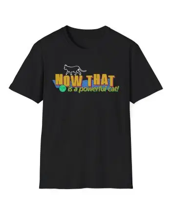 Aesop Rock Powerful Cat V2 Unisex Softstyle T-Shirt