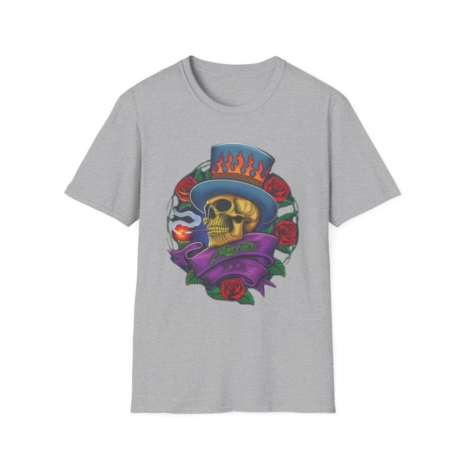 Poison Skull Unisex Softstyle T-Shirt