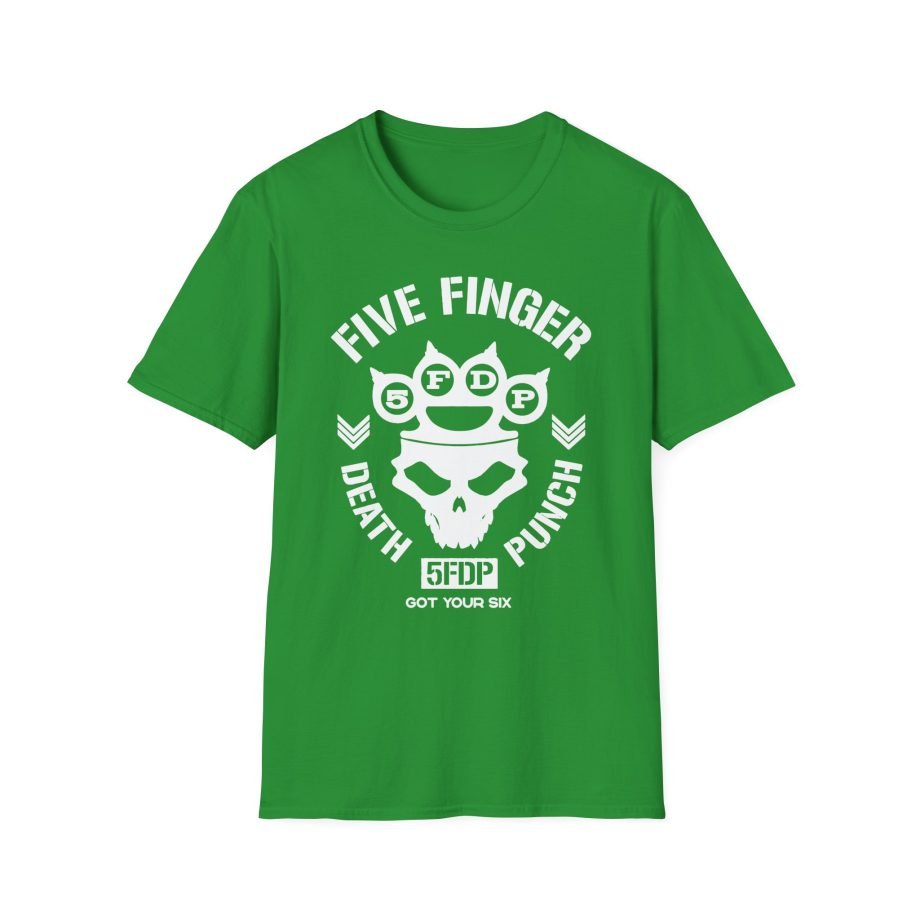 Five Finger Death Punch Knucklehead Unisex Softstyle T-Shirt