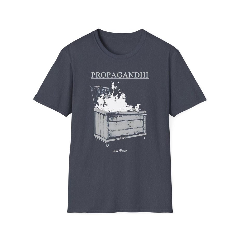 Propagandhi Dumpster Fire Unisex Softstyle T-Shirt