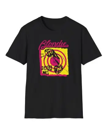 Blondie Call Me Unisex Softstyle T-Shirt