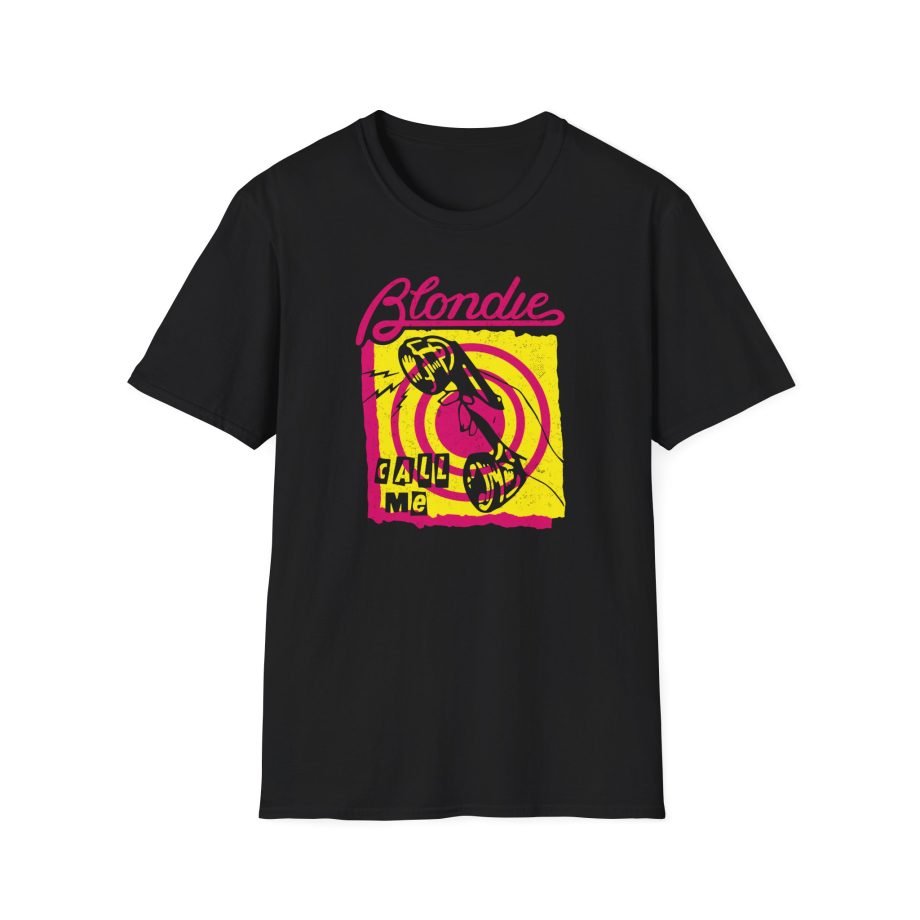 Blondie Call Me Unisex Softstyle T-Shirt