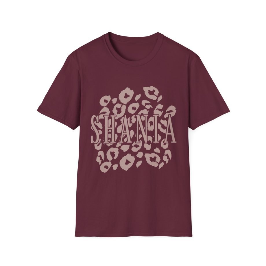 ST Shania Leopard Unisex Softstyle T-Shirt