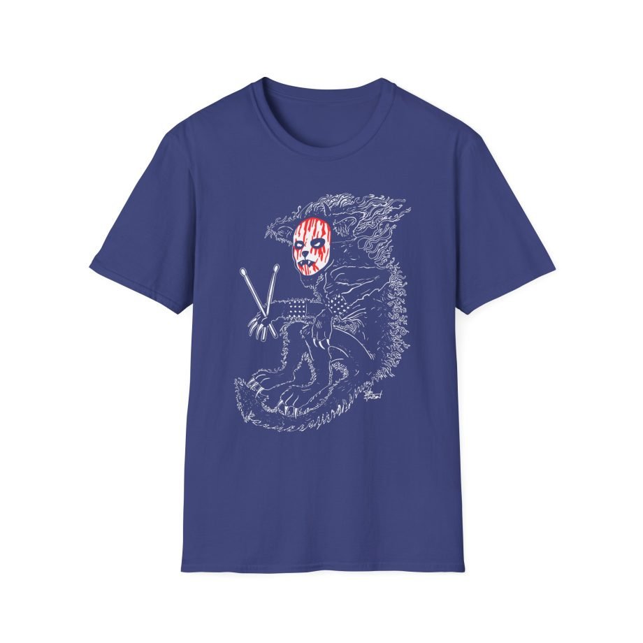 Murderdolls Joey Jordison Joey Cat Blood Mask Unisex Softstyle T-Shirt