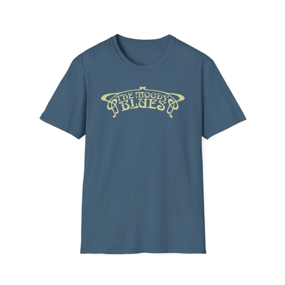The Moody Blues Distressed Logo Unisex Softstyle T-Shirt