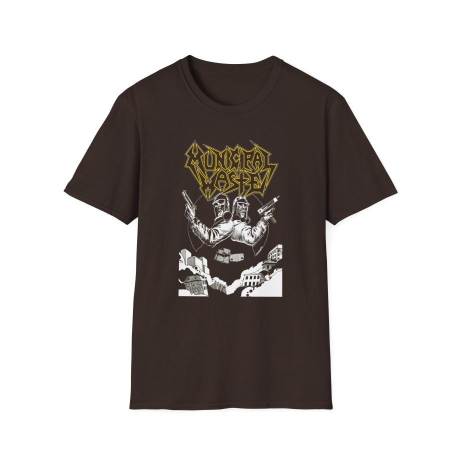Municipal Waste Toxic Twins Unisex Softstyle T-Shirt