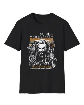 Rob Zombie Meet the Creeper Unisex Softstyle T-Shirt