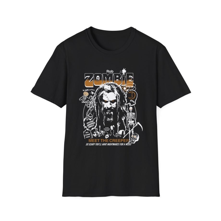 Rob Zombie Meet the Creeper Unisex Softstyle T-Shirt