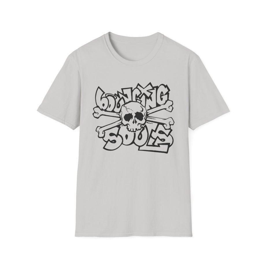 The Bouncing Souls Skull And Crossbones Unisex Softstyle T-Shirt