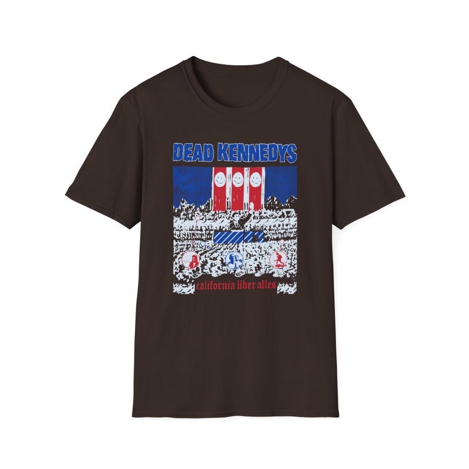 Dead Kennedys California Uber Alles Unisex Softstyle T-Shirt
