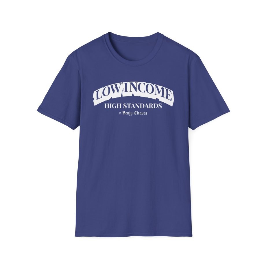 Benjy Chavez Low Income High Standards Unisex Softstyle T-Shirt