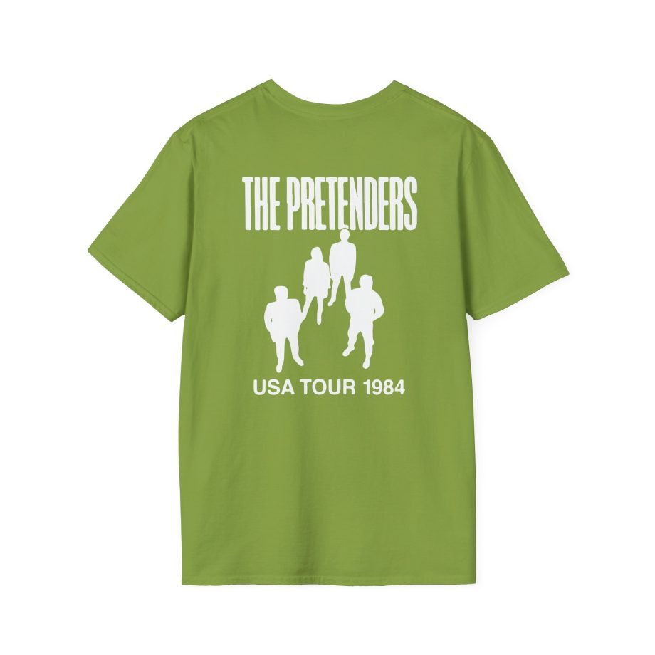 1984 the Pretenders Tour Unisex Softstyle T-Shirt
