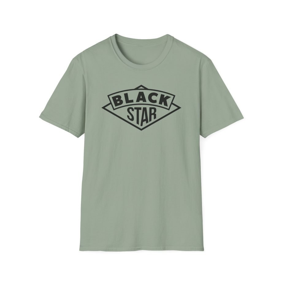Black Star Icon Unisex Softstyle T-Shirt