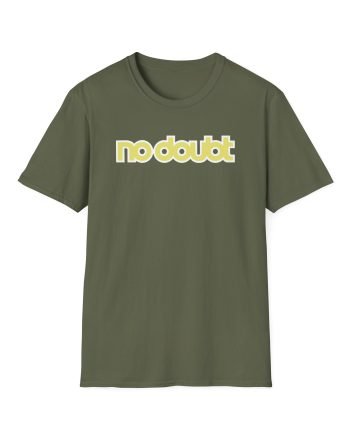 No Doubt Logo Olive Unisex Softstyle T-Shirt
