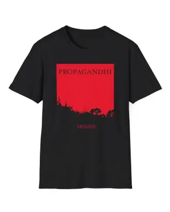 Propagandhi Fire Season Unisex Softstyle T-Shirt