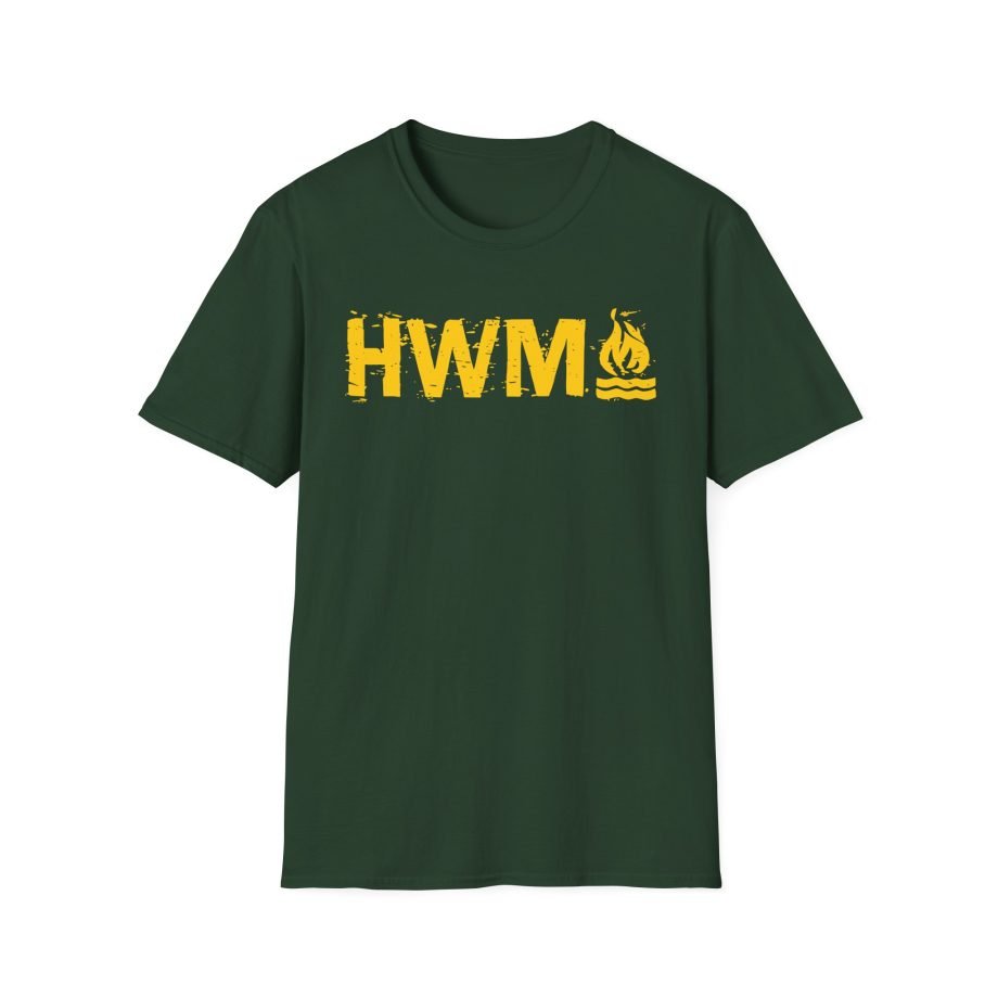 Hot Water Music OG Letter Unisex Softstyle T-Shirt