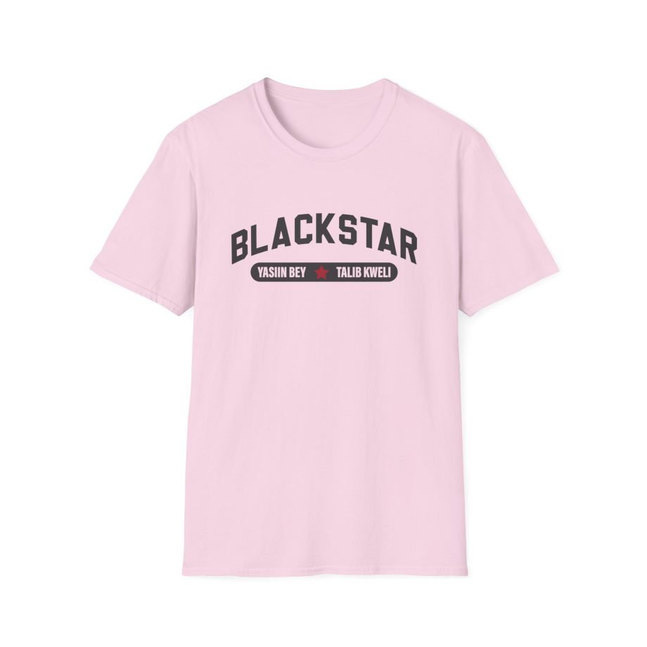 Black Star Varsity Unisex Softstyle T-Shirt