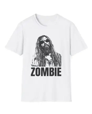 Rob Zombie No F***s Given Unisex Softstyle T-Shirt