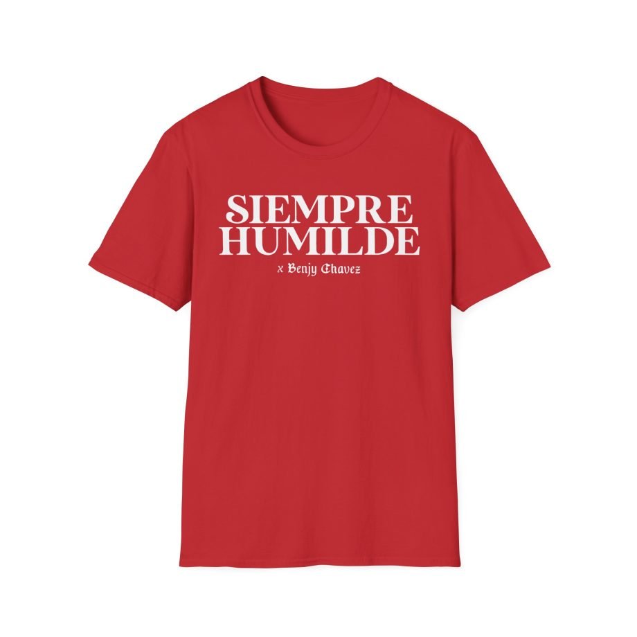 Benjy Chavez Siempre Humilde Unisex Softstyle T-Shirt