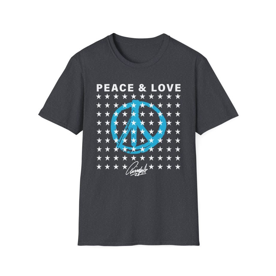 Ringo Starr Peace & Love Stars Unisex Softstyle T-Shirt