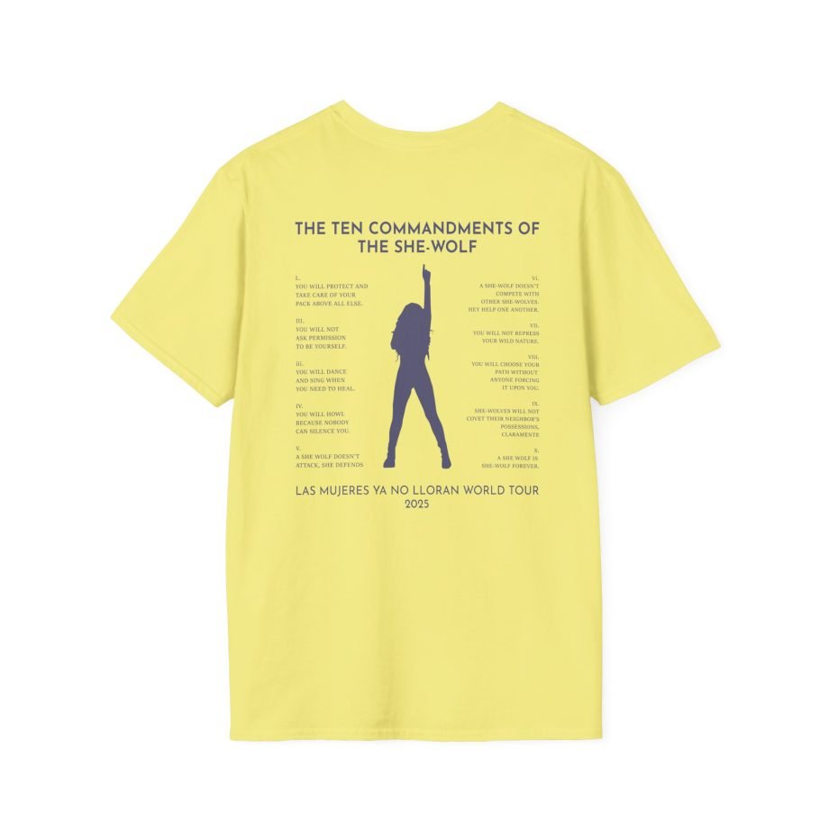 Shakira Commandments Unisex Softstyle T-Shirt