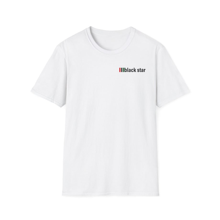 Black Star Logo Unisex Softstyle T-Shirt