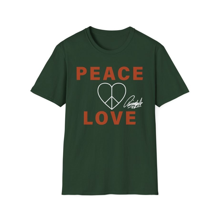 Ringo Starr Peace & Love Unisex Softstyle T-Shirt