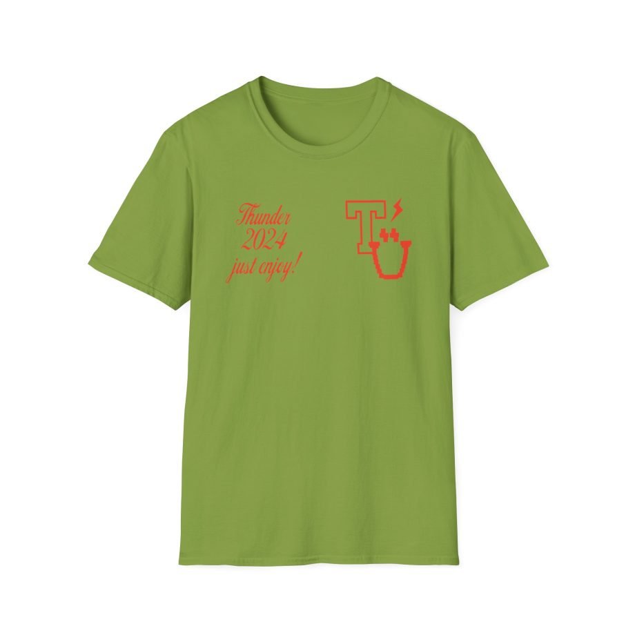 Ateez Thunder Pigment Unisex Softstyle T-Shirt