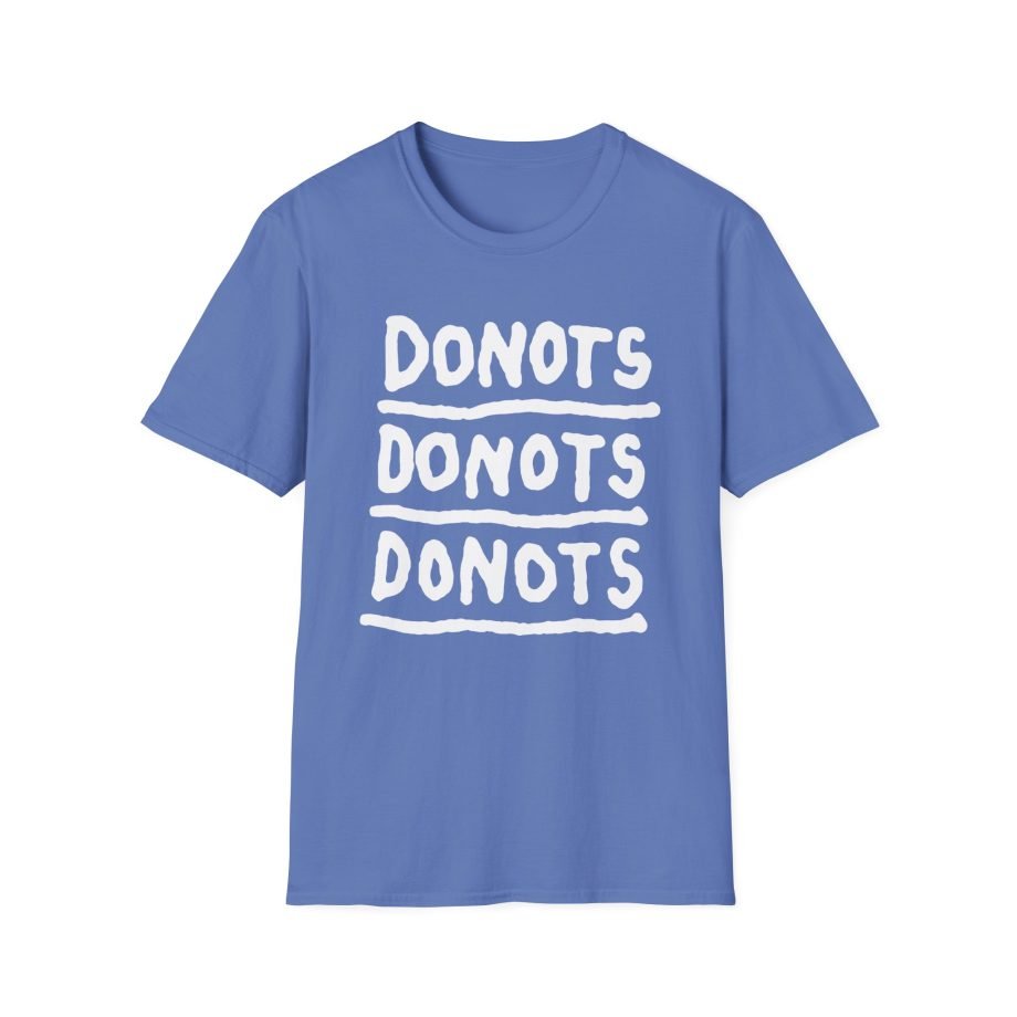 Donots Triple Logo Unisex Softstyle T-Shirt