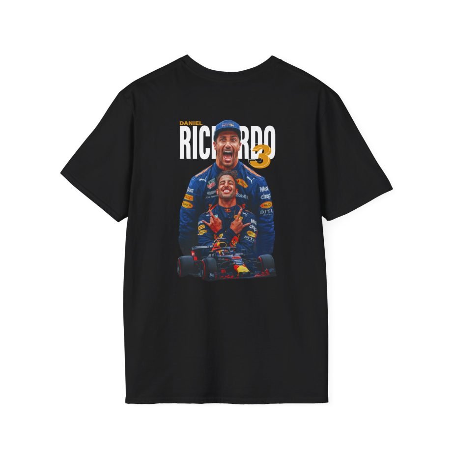 F1 Daniel Ricciardo DR3 Unisex Softstyle T-Shirt