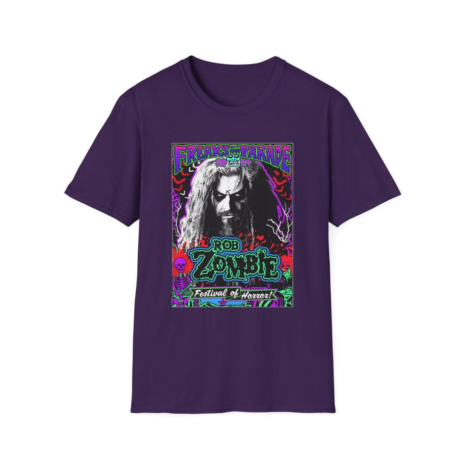 Rob Zombie Festival of Horror Itin Unisex Softstyle T-Shirt