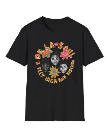 De La Soul 3 Feet High and Rising Unisex Softstyle T-Shirt