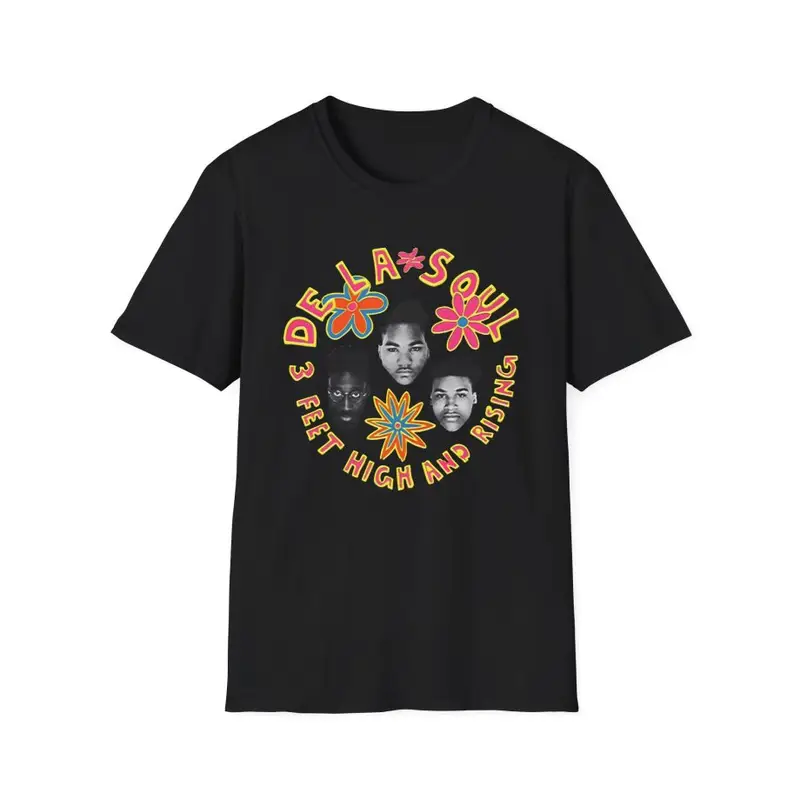 De La Soul 3 Feet High and Rising Unisex Softstyle T-Shirt