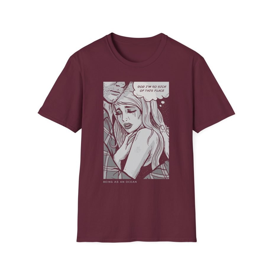 Being as an Ocean Comic Girl 10 Year Unisex Softstyle T-Shirt