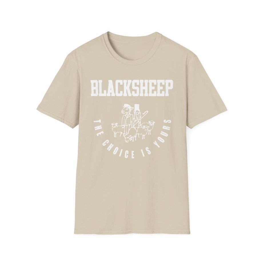 Black Sheep The Choice is Yours Unisex Softstyle T-Shirt