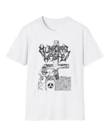 Municipal Waste Decrepit Christ Unisex Softstyle T-Shirt