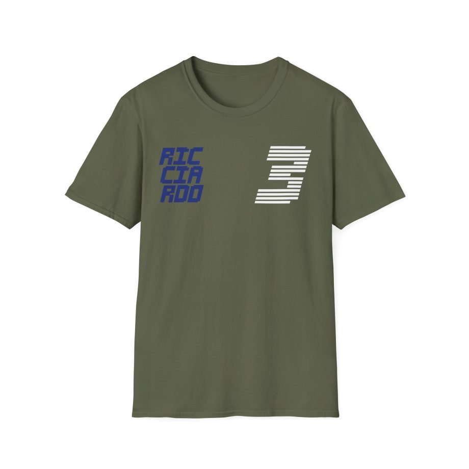 Daniel Ricciardo Dr3 Unisex Softstyle T-Shirt