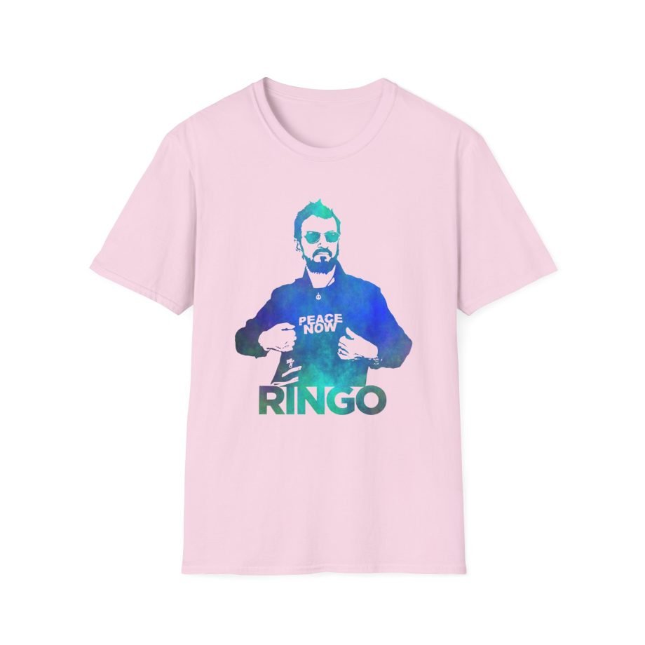 Ringo Starr Peace Now Mint Unisex Softstyle T-Shirt