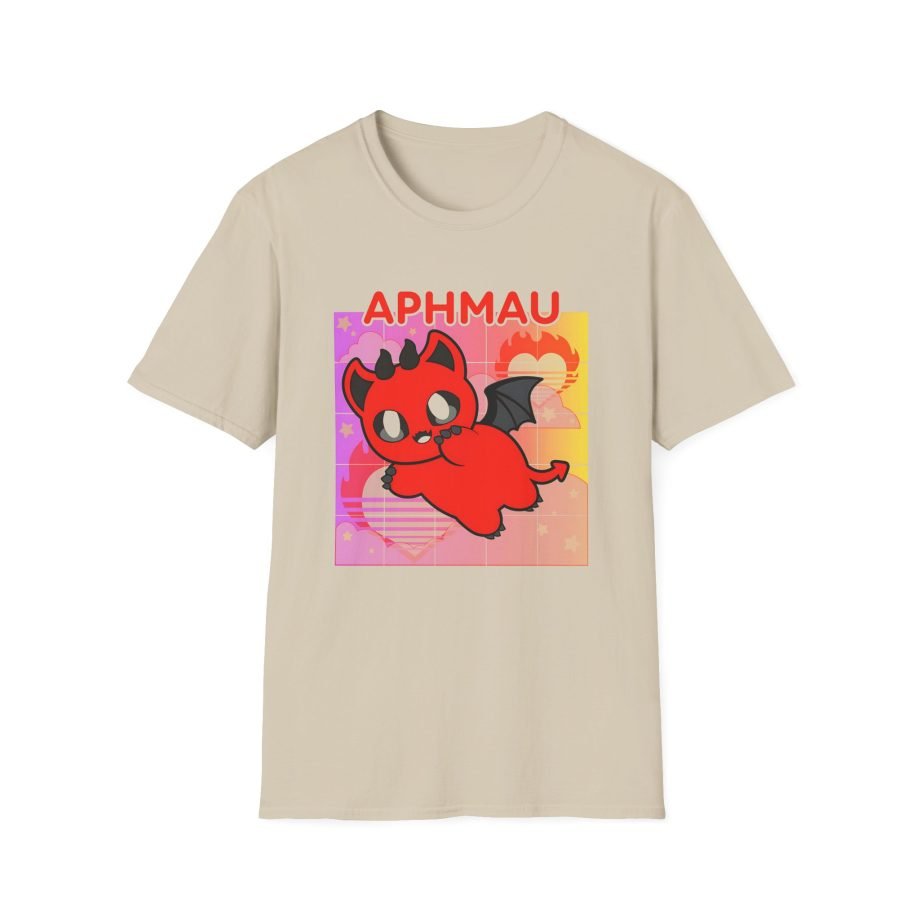 Aphmau Demon Cat Unisex Softstyle T-Shirt