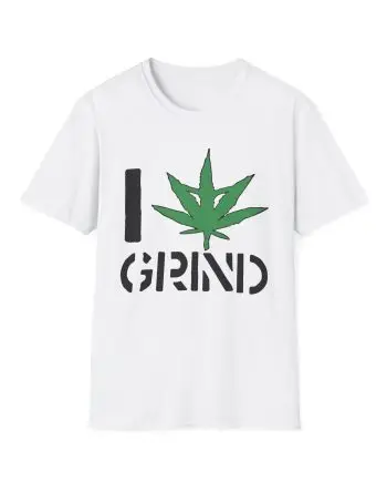 Brutal Truth I Weed Grind Unisex Softstyle T-Shirt