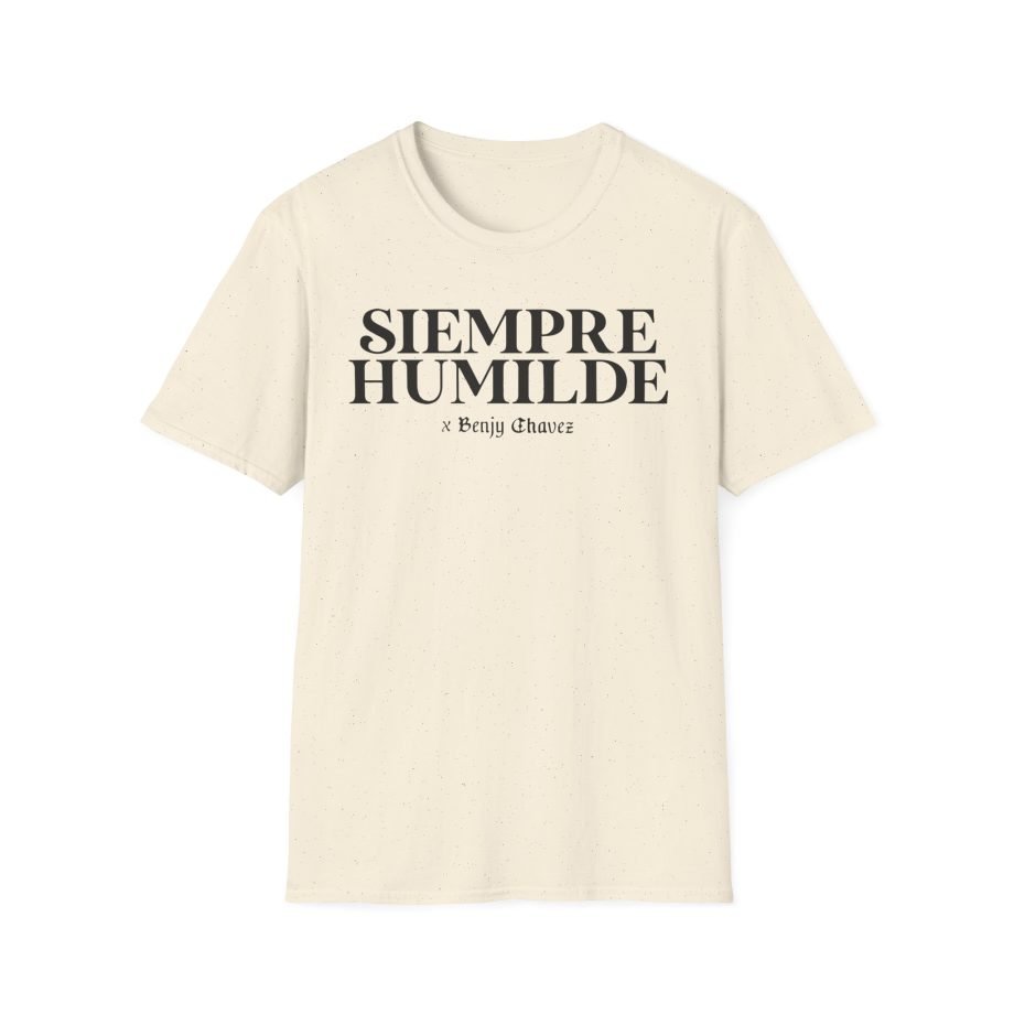 Benjy Chavez Siempre Humilde Unisex Softstyle T-Shirt
