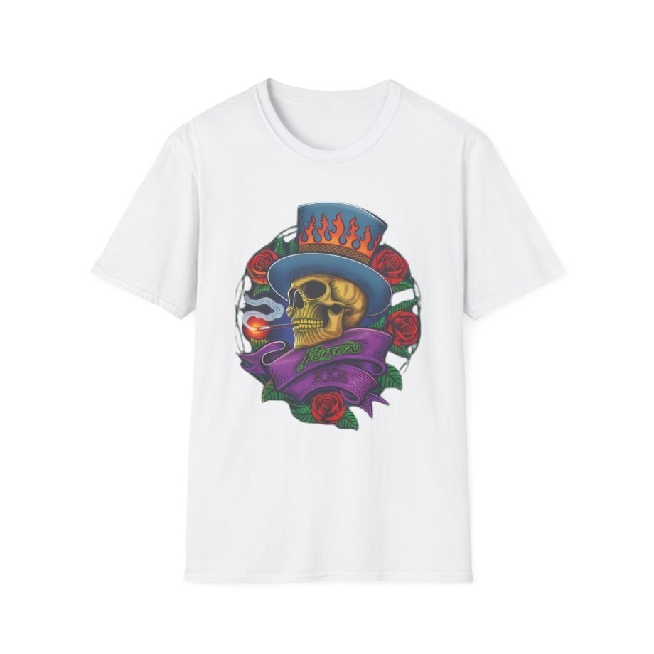 Poison Skull Unisex Softstyle T-Shirt